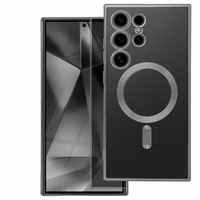 ELECTRO MAG COVER dėklas suderinamas su MagSafe SAMSUNG A37 titano pilkas