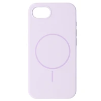 Magnetinis plonas silikoninis dėklas telefonui Iphone 16e (m) - violetinis