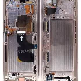 Vidinis korpusas Samsung F936 Z Fold4 5G Beige originalus (used Grade A)