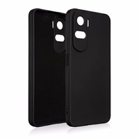 Beline Dėklas Silicone Honor 90 Lite juodas