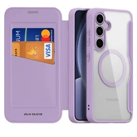 Dėklas Dux Ducis Skin X Pro skirtas Samsung S931 S25 violetinis