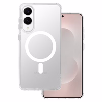 Akrilinis Magsafe dėklas Samsung Galaxy S25 Edge permatomas