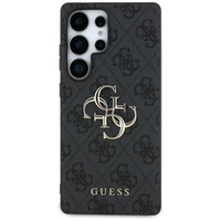 Guess Big 4G Logo Classic Logo dėklas telefonui Samsung Galaxy S25 Ultra juodas