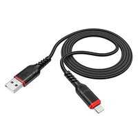 Kabelis USB A į Lightning Hoco 2,4A 1 m X59 juodas