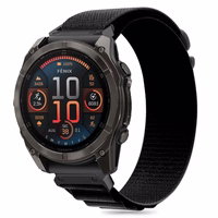 Tech-Protect Nailoninis Pro dirželis Garmin Fenix 5 / 6 / 6 Pro / 7 / 8 (47MM) - juodas