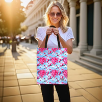 Pirkinių krepšys Wonder raštas 1 mėlynas