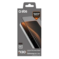 SBS Apsauginis stiklas D3O su rėmu Samsung Galaxy S25+ / S24+