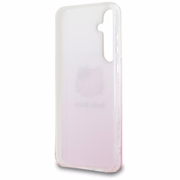 Hello Kitty IML Gradientinis Electrop Kitty Head dėklas telefonui skirtas Samsung Galaxy A55 - rožinis