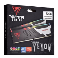 Patriot Memory Viper Venom atminties modulis 32 GB 2 x 16 GB DDR5 6000 MHz CL30 XMP3 (PVVR532G600C30K)