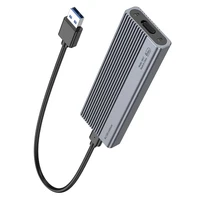 Kietojo disko korpusas Hoco HB47 M.2 SSD Enclosure USB3.1/6Gbps