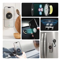 Wozinsky magnetinis automobilio prietaisų skydelio laikiklis su lipniu pagrindu juodas