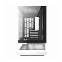 Darkflash F1 kompiuterio korpusas (baltas) + 6 ARGB ventiliatoriai