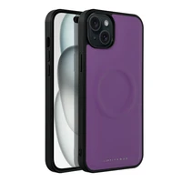 ROAR magnetinis dėklas MAG MORNING telefonui IPHONE 15 Plus violetinis