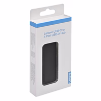 Lenovo GX90X21431 knyginių kompiuterių dokas / jungčių replikatorius USB 3.2 Gen 2 (3.1 Gen 2) Type-C Juoda