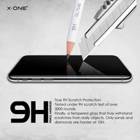 X-ONE Pilnas Dangtis Itin Stiprus Matinis - iPhone 12 Pro Max grūdintas stiklas 9H