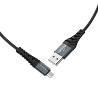 Kabelis USB-A į Micro USB Hoco 2,4A 1 m X38 juodas