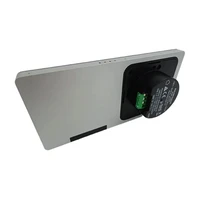 Dvigubas valdymo skydelis Shelly Wall Display X2 WiFi/BLU (sidabrinis) + BLU H&T