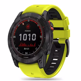 TECH-PROTECT ICONBAND PRO GARMIN FENIX 3 / 5X / 3HR / 5X PLUS / 6X / 6X PRO / 7X ŽALSVAI GELTONAS/JUODAS