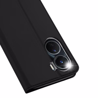 Dux Ducis Skin Pro atverčiamas piniginės tipo dėklas Vivo Y16 / Y02s – juodas