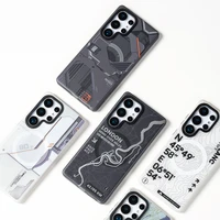 Benks Dynamic magnetinis Mecha dėklas (D045) Samsung Galaxy S25 Ultra telefonui, baltas