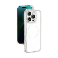 AmazingThing Titan Pro Mag dėklas su magnetiniu žiedu iPhone 16 Pro Max - skaidrus