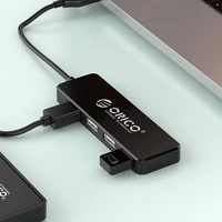 Orico FL01 USB-A Hub prijungimo stotelė 4x USB-A 2.0 - juoda