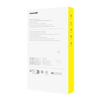 Skaidrus dėklas Baseus iPhone 15 + apsauginis stiklas