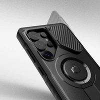 Tech-Protect Kevlar MagSafe+ dėklas telefonui Samsung Galaxy S25 Ultra - juoda