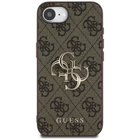 Guess 4G Big Logo dėklas iPhone 16e - Rudas