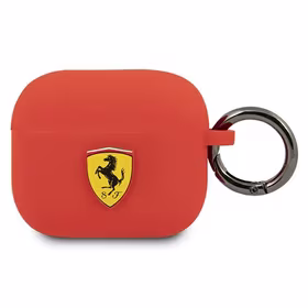 Ferrari FEA3SILRE AirPods 3 dėklas raudonas/raudonas Silikonas