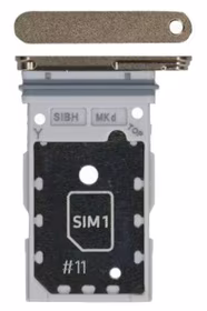 SIM kortelės laikiklis Samsung S928 S24 Ultra Dual Titanium Yellow originalus (service pack)