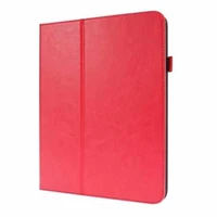 Dėklas Folding Leather Samsung X200/X205 Tab A8 10.5 2021 raudonas