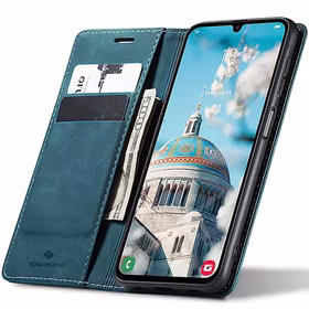Spacecase Dėklas Wallet Galaxy A25 5G mėlynas