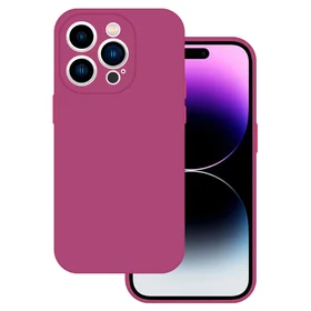 Tel Protect silikoninis Premium dėklas telefonui Iphone 14 Pro avietinis