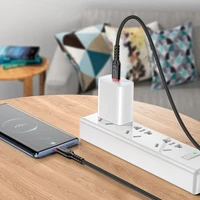 Kabelis USB C į USB C Hoco 3A 60W 3 m X59 juodas