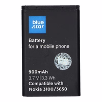 Baterija Nokia 3100 / 3650 / 6230 / 3110 Classic 900 mAh Blue Star