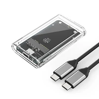 "Orico TC10-MS" MSATA USB-C 3.2 5 Gb/s disko kasetė - skaidri