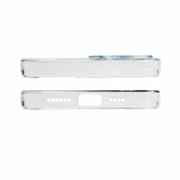 Marmurinis dėklas telefonui iPhone 12 Pro Max gelinis dangtelis mėlynas marmuras