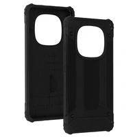 Apsauginis anglies pluošto dėklas (m) skirtas XIAOMI Redmi Note 14 Pro 4G - juodas (m)