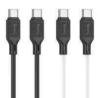 Kabelis USB-A į USB-C Hoco 3A 1 m X90 baltas