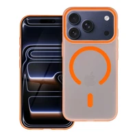 Dėklas GO ORANGE suderinamas su MagSafe telefonui IPHONE 17 Air kosminis oranžinis