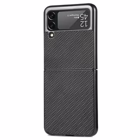 Beline Dėklas Carbon Case Sam Z Flip 6 juodas