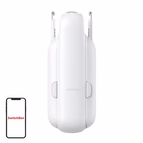 Užuolaidų variklis SwitchBot U Rail 3 (baltas)
