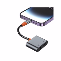 WiWU - Audio adapter LT10 Typ C į Typ C + 3,5 mm