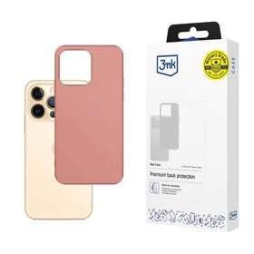 Dėklas telefonui iPhone 13 Pro Max iš 3mk Matt Case serijos - rožinis