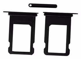 SIM kortelės laikiklis skirtas iPhone 8/SE 2020/SE 2022 juodas originalus (used Grade A)