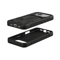 UAG Urban Armor Gear dėklas MONARCH PRO suderinamas su MagSafe iPhone 17 Pro kevlaras juodas