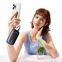 Baseus EnerFill FC21 QPow3 Ultra 10000mAh 22.5W PD Išorinė baterija su skaitmenine indikacija ir nuimamą kabelį - juoda