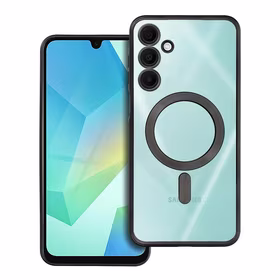 ELECTRO MAG COVER magnetinis dėklas telefonui, suderinamas su MagSafe, skirtas SAMSUNG A16 5G / A16 4G, juodas