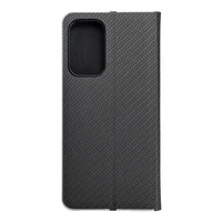 Dėklas telefonui LUNA Book Carbon for SAMSUNG A33 5G - juodas (m)